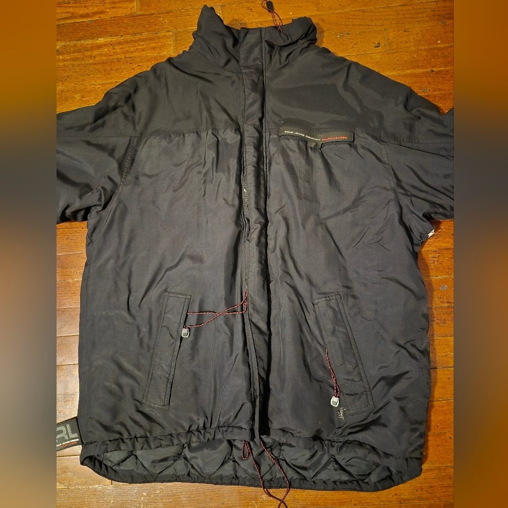 Polo Ralph Lauren Mens Sz 2XL Black Winter Coat/Jacket